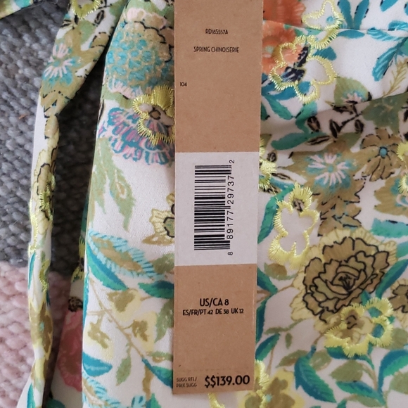 NWT Rachel Roy Embroidered Dress - Picture 7 of 12